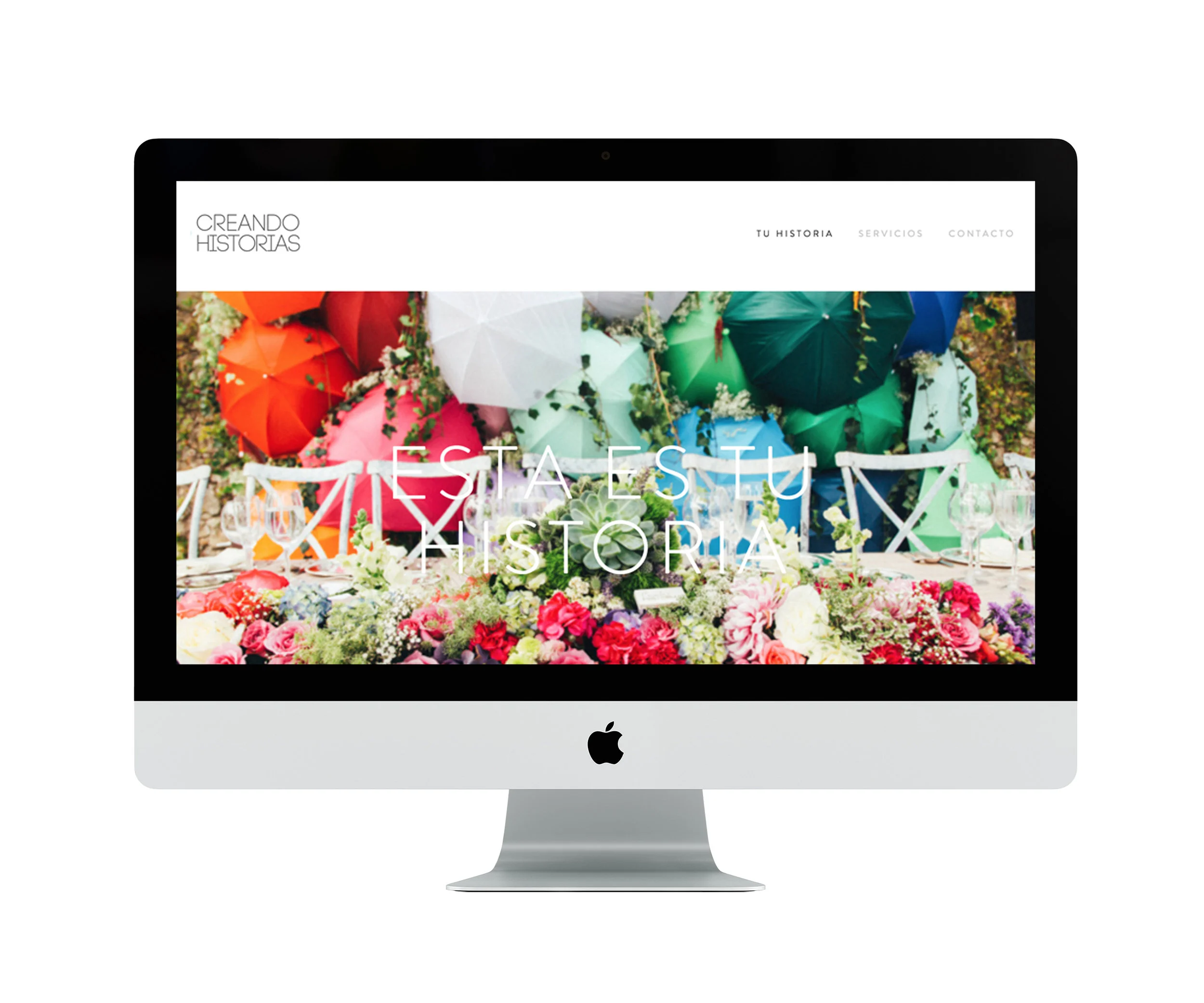Website for Creando Historias