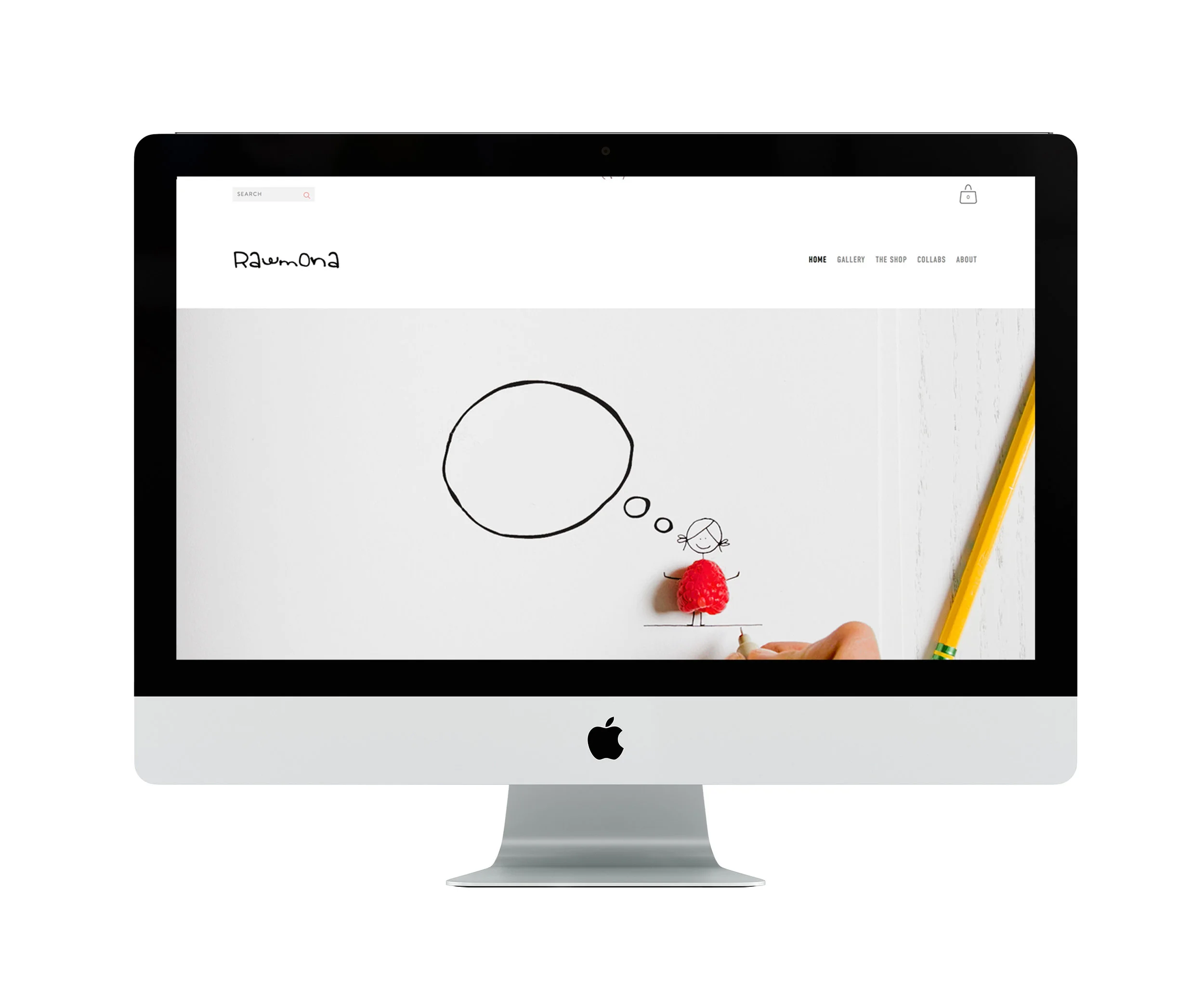 Website for Rawmona