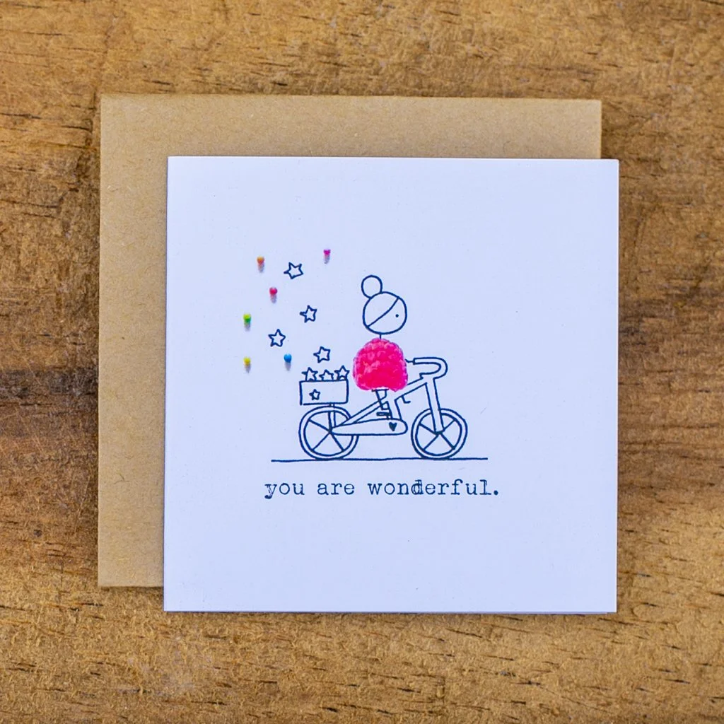 YOU ARE WONDERFUL MINI CARD