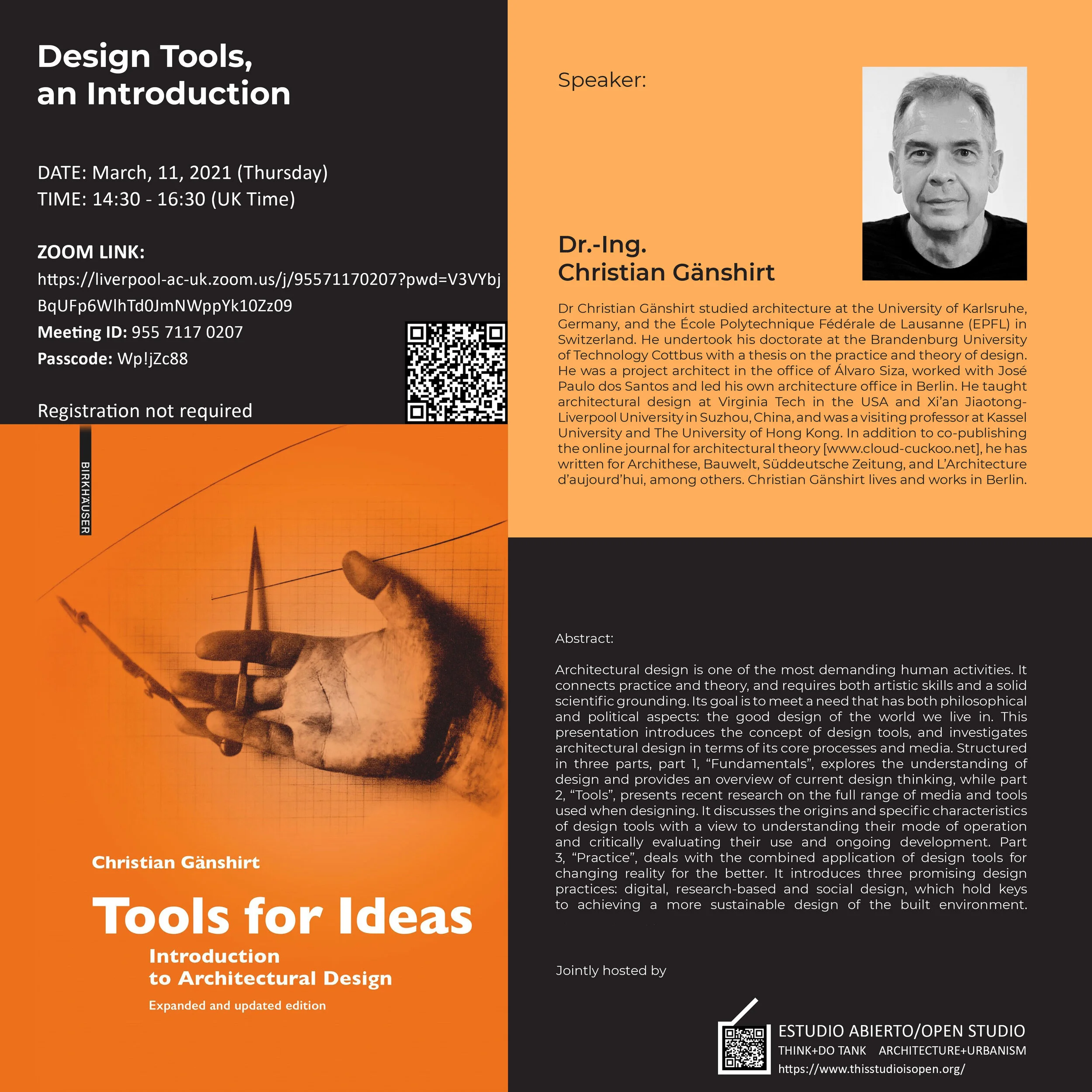 Lecture: Design Tools: An Introduction by Christian Gänshirt