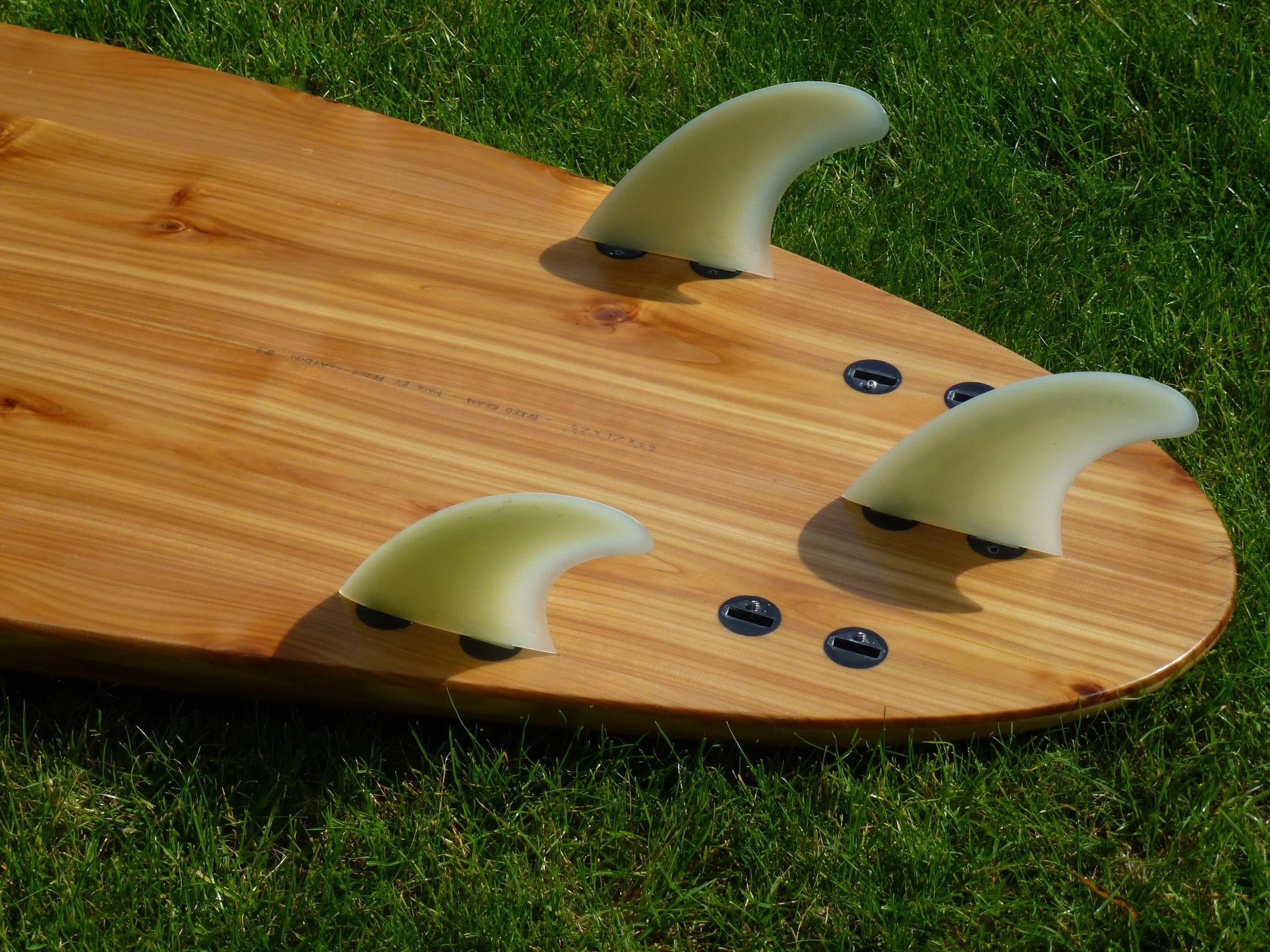 Hollow Wooden Surfboard Fins