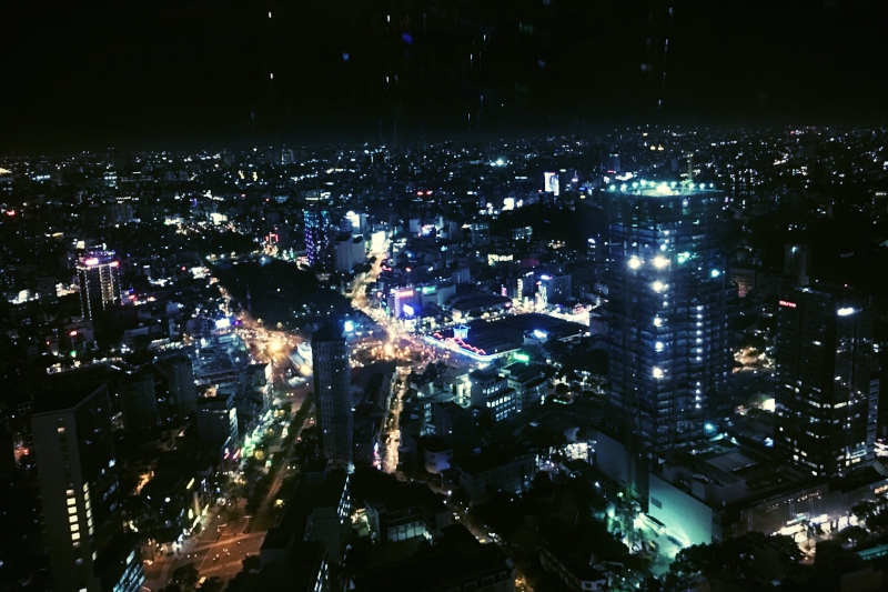 View from Bitexco Financial Tower