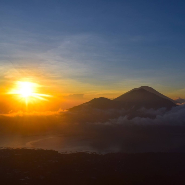 Sunrise from Mt. Batur