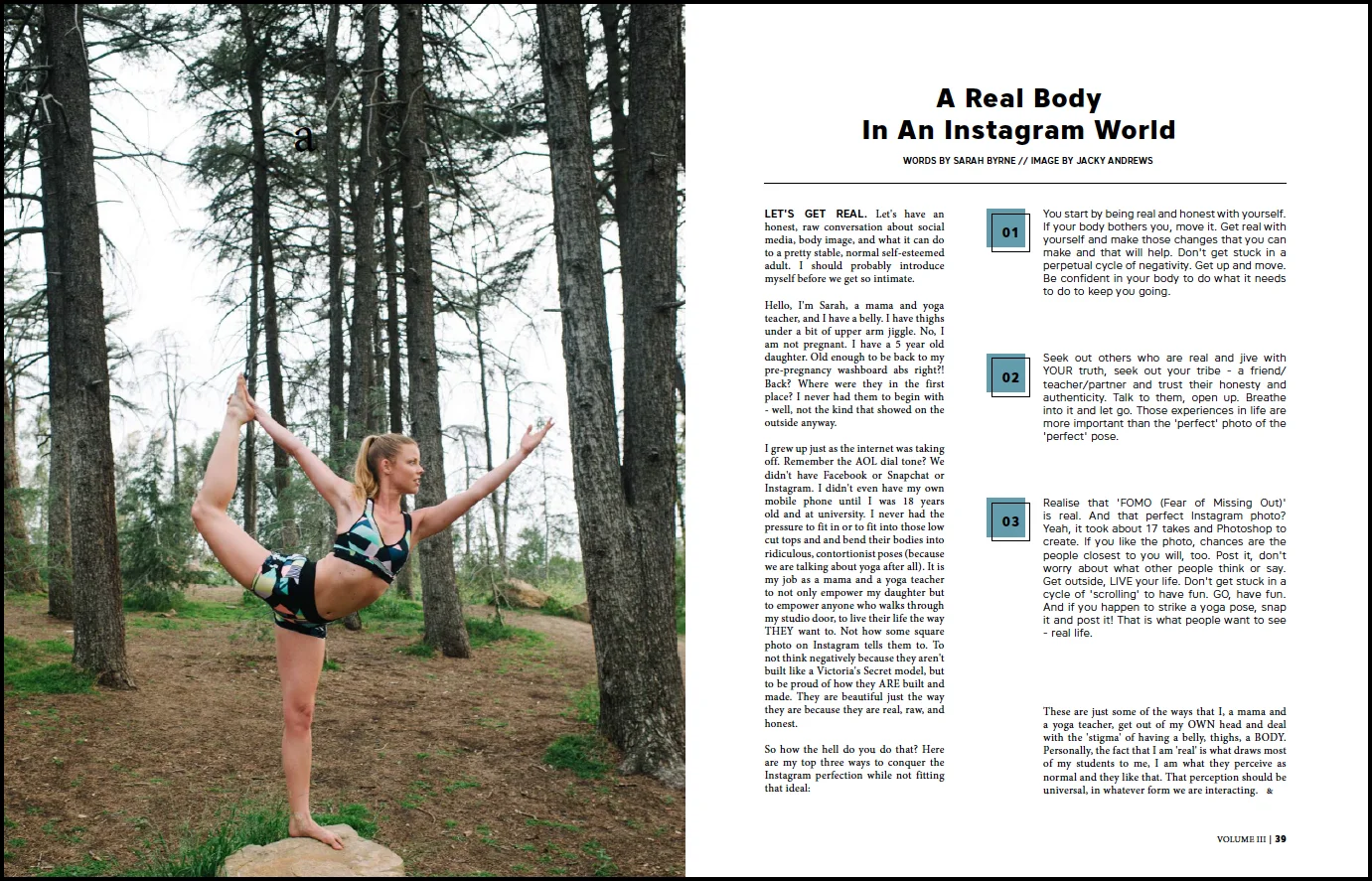 Holl & Lane Magazine article image, page 38 Issue 13, July 2017