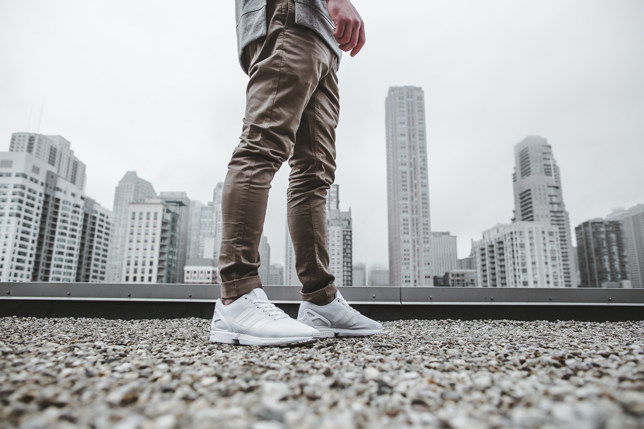 zx flux triple white