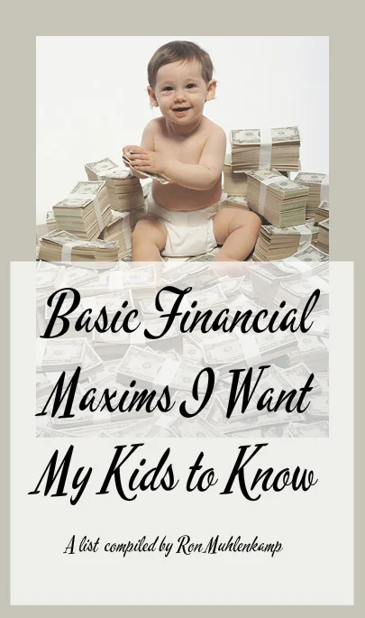 A Penny Saved is a Penny....