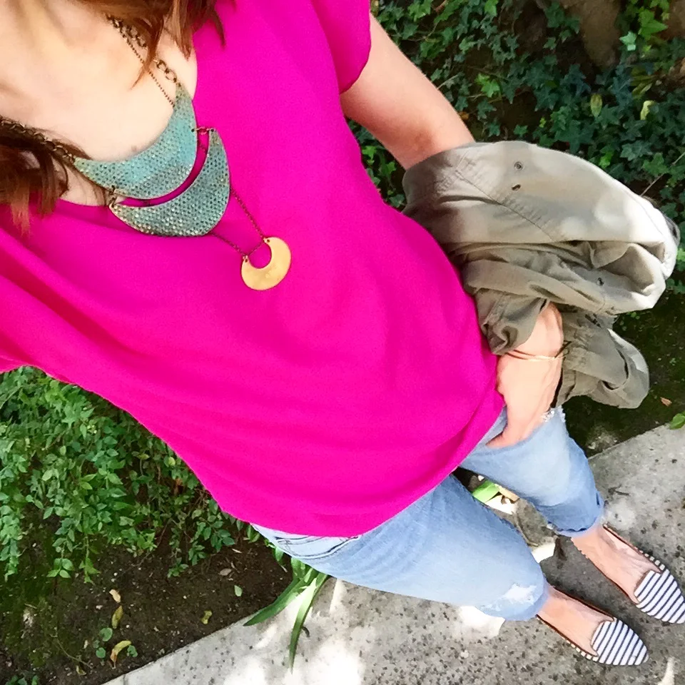 Hookey Day/#DenimDay Bright & Stripes