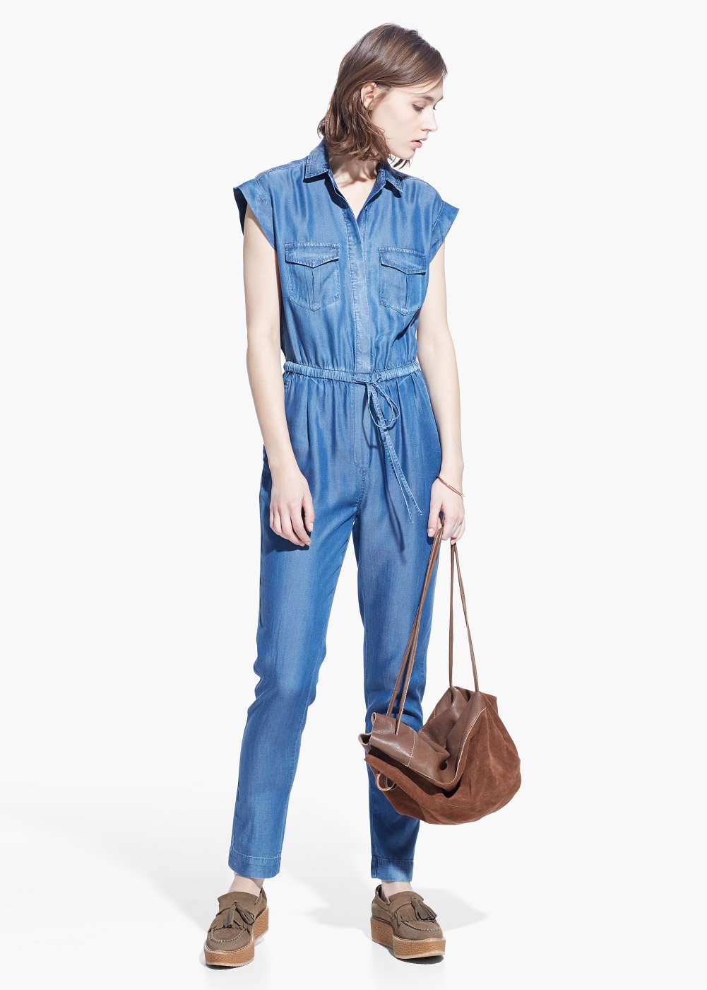 Soft Fabric Jump Suit , $99.99