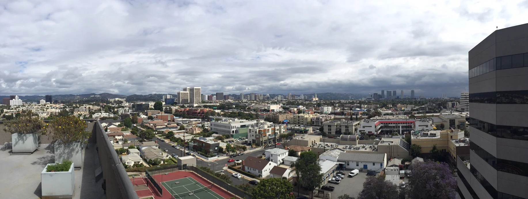 View from my office building today