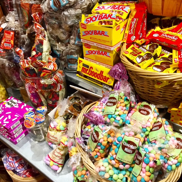  Mountain of sweets at Cracker Barrel   