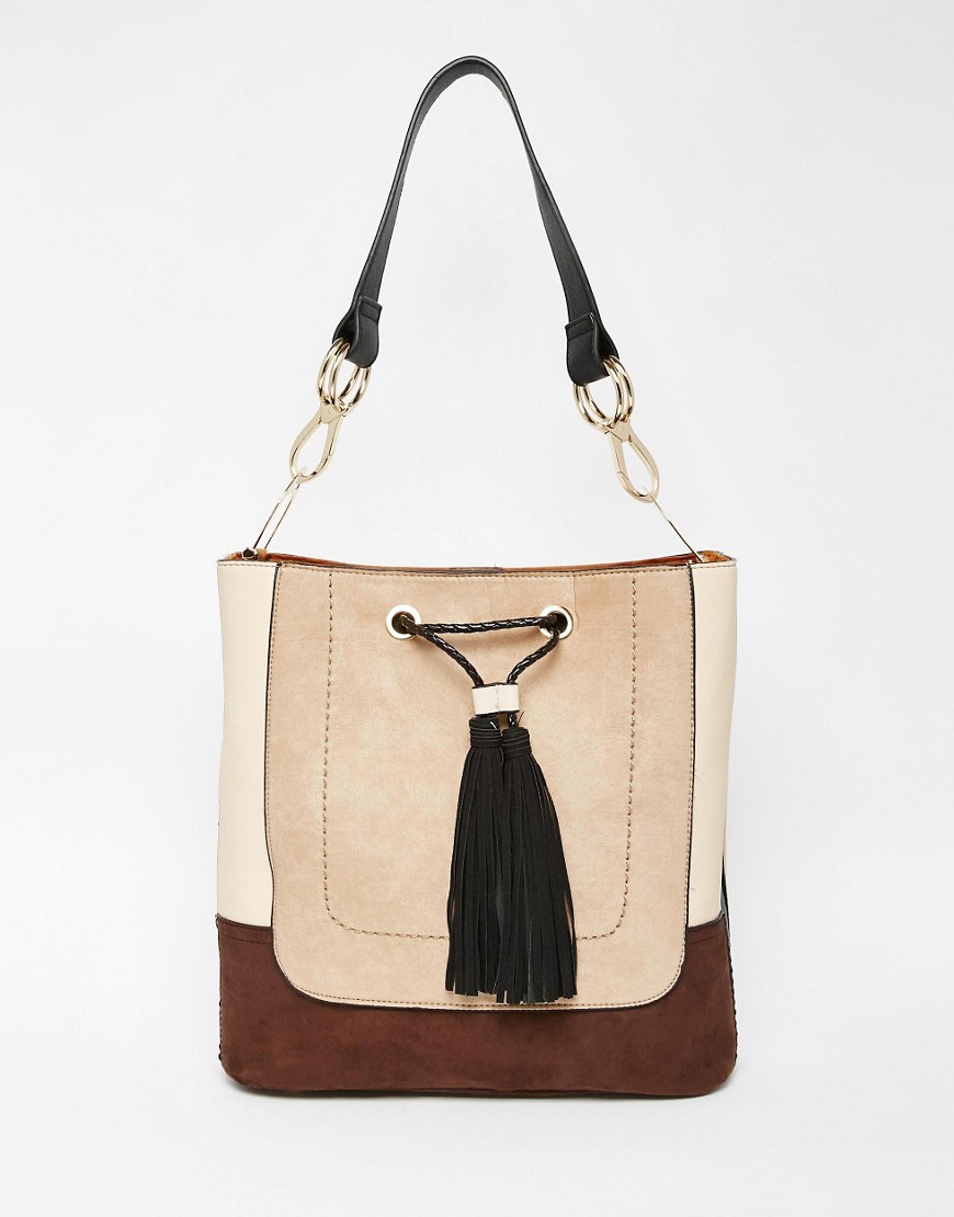   Tassel Slouch Bag  