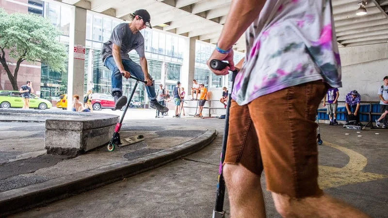 FROM TOY TO THRASH: HOW SCOOTERS ARE BECOMING MILLENNIALS' EXTREME SPORT OF CHOICE - ROLLING STONE