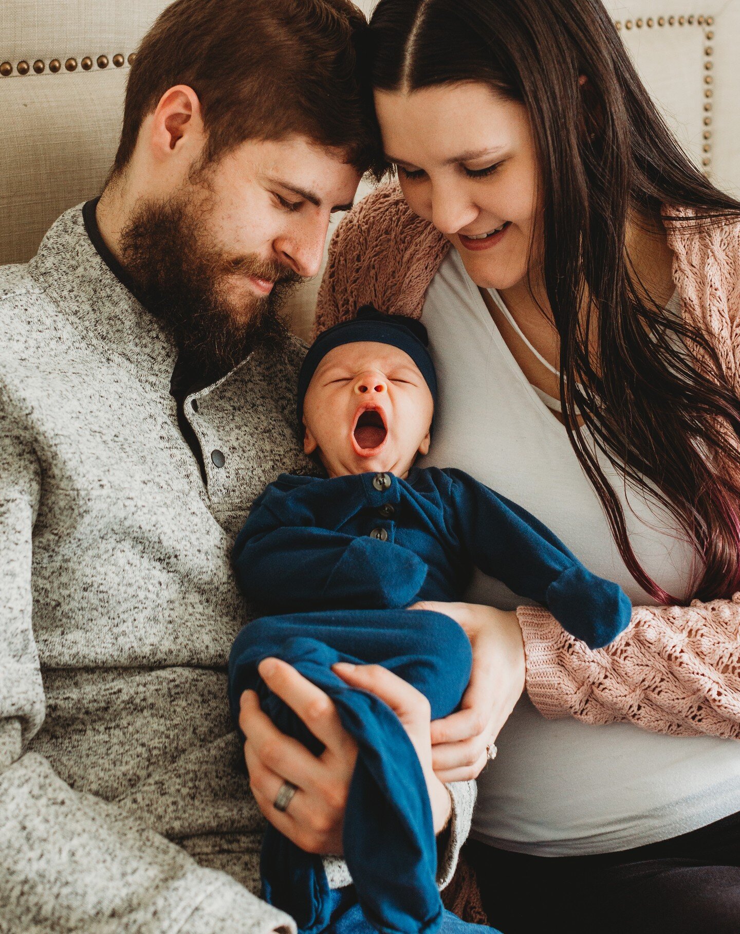 Is there anything cuter than baby yawns?!