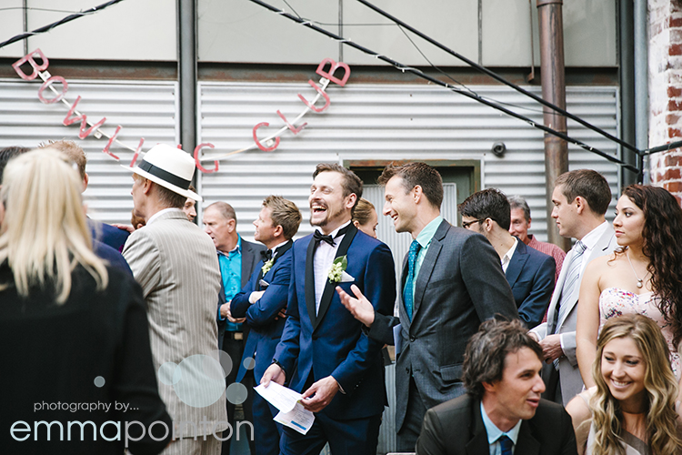 Wedding Guests Moore & Moore Cafe Fremantle