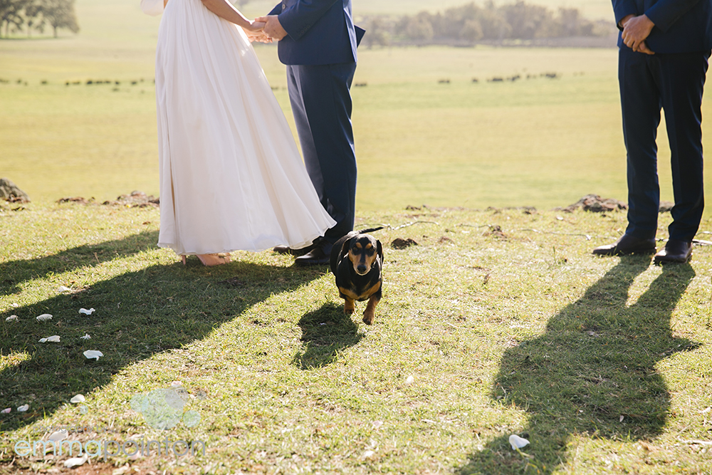 Rustic WA wedding