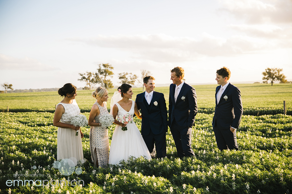 Farm wedding photography