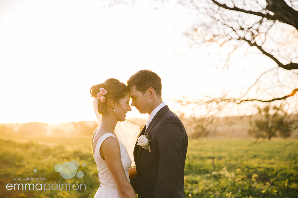 Rustic country WA wedding
