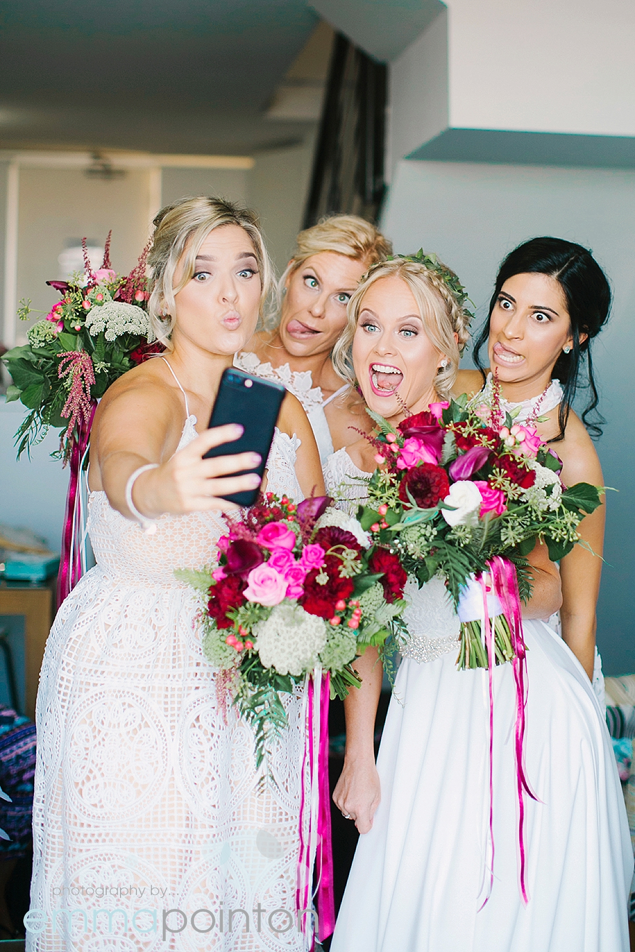 Fremantle bride selfie