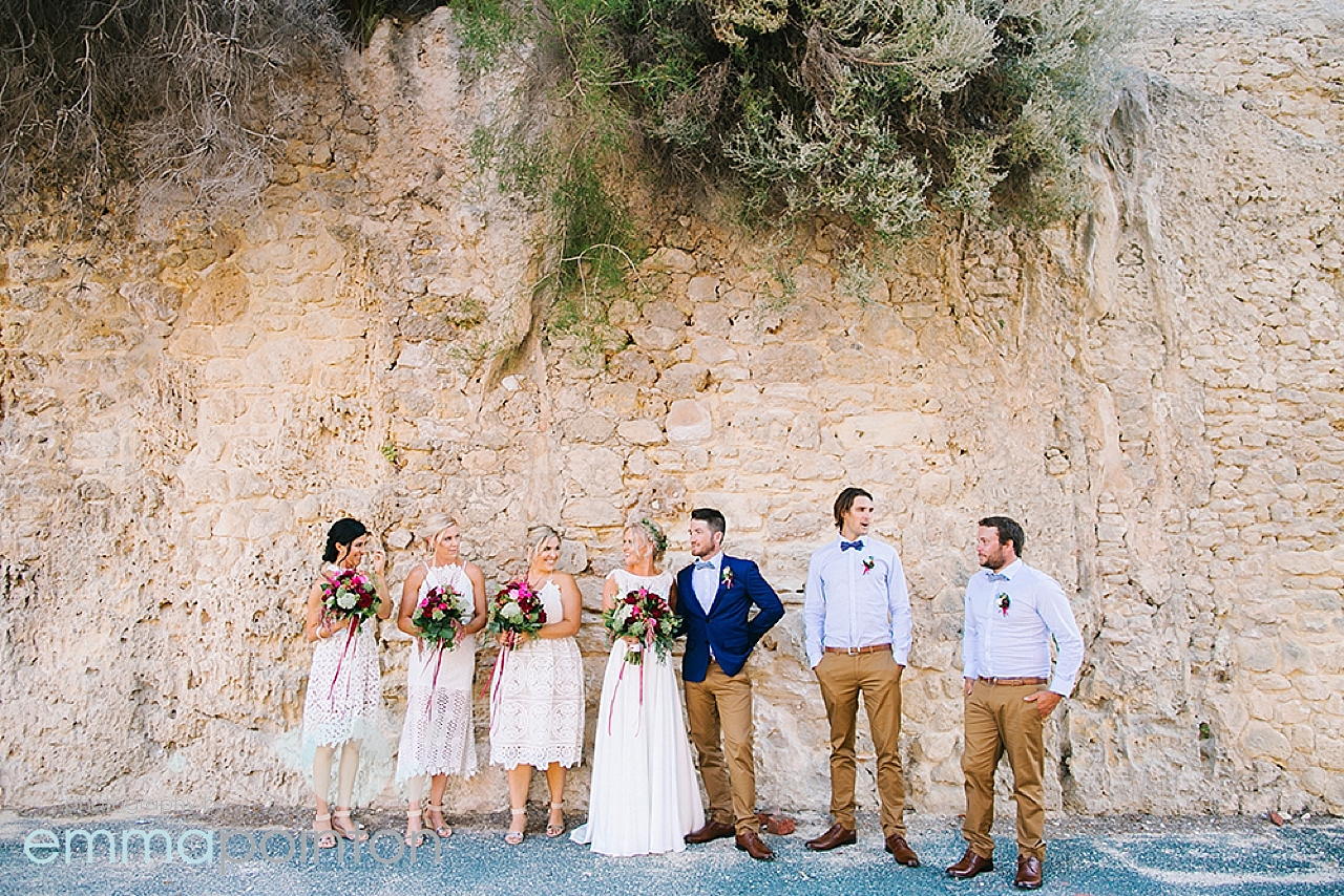 Bohemian Fremantle wedding