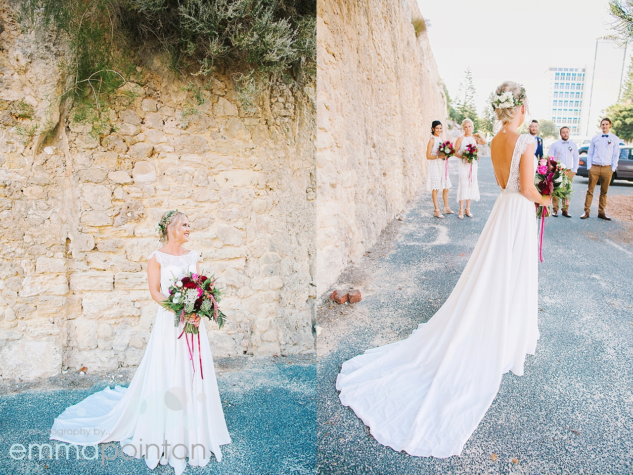Hobnob bridal dress in fremantle