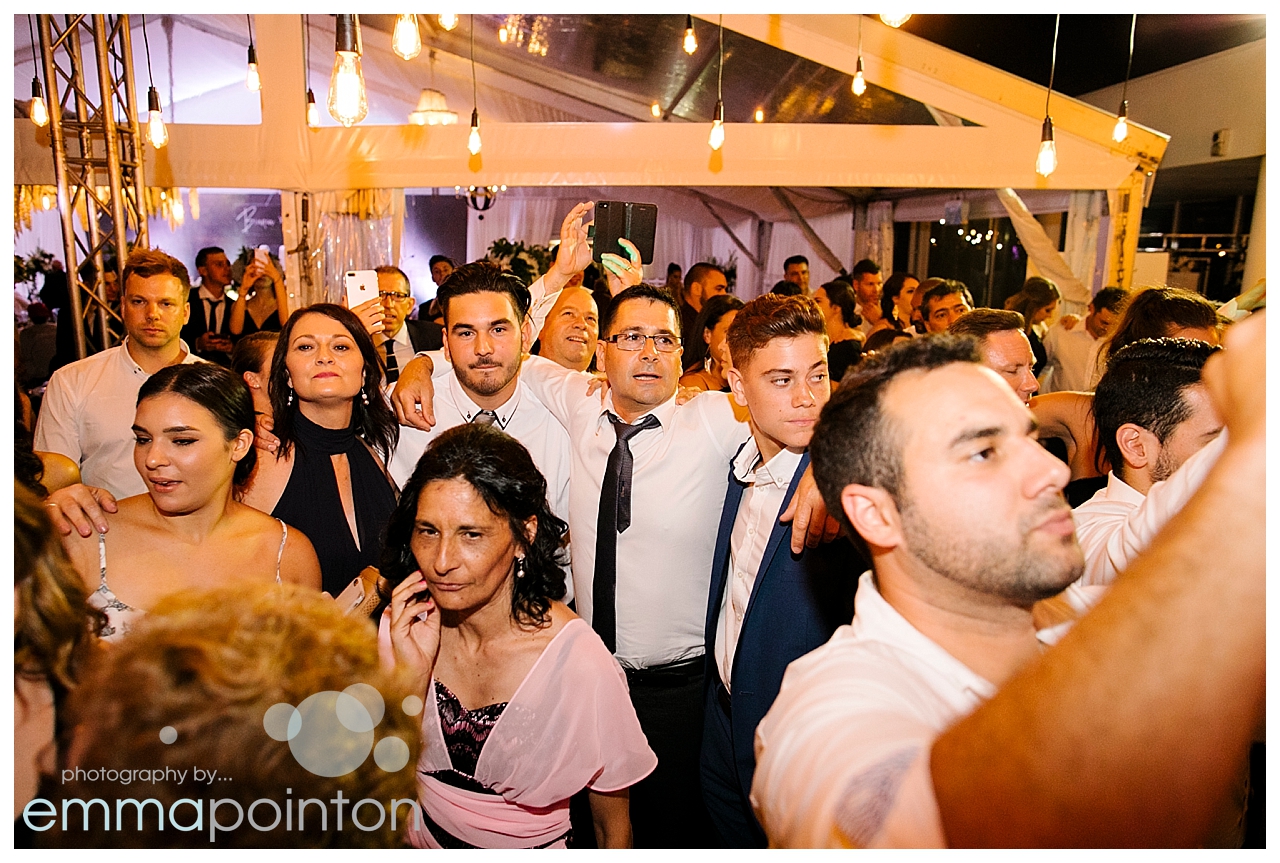 Wedding Reception Dancing at South Of Perth Yacht Club