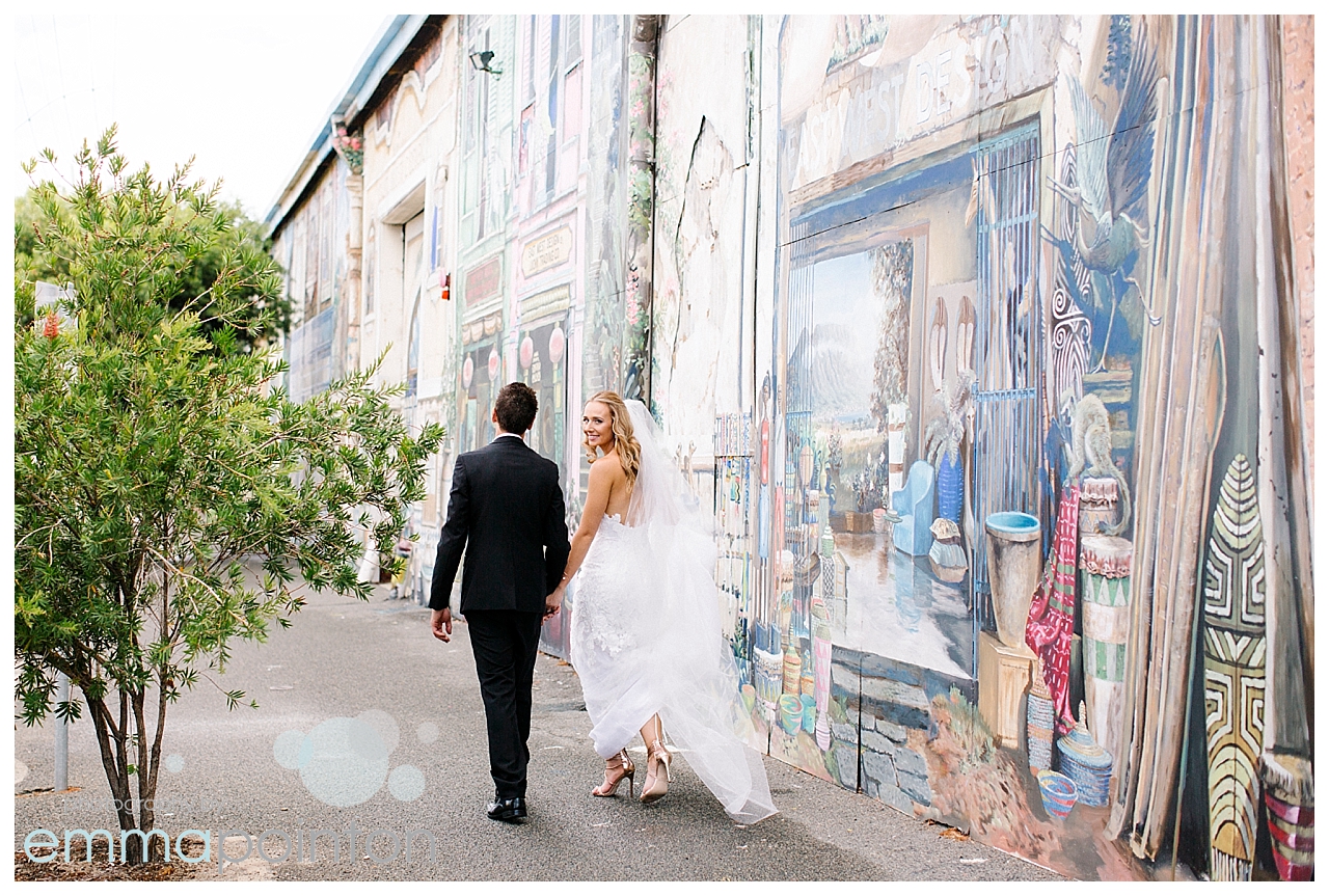 Bride & Groom East West Designs Fremantle