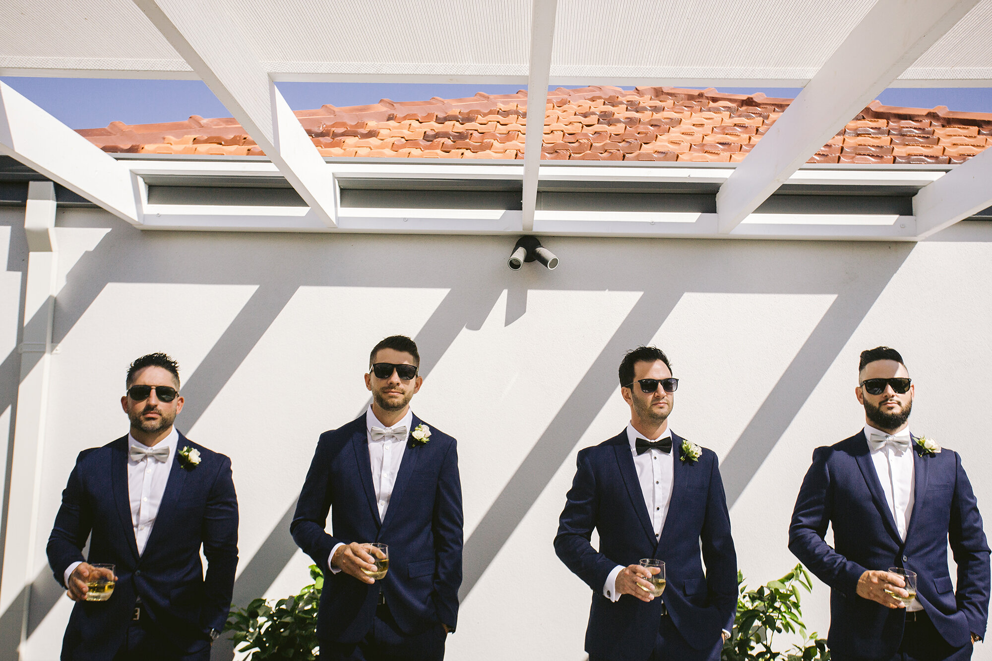 Funky Groomsman photo | Perth Wedding Photographer