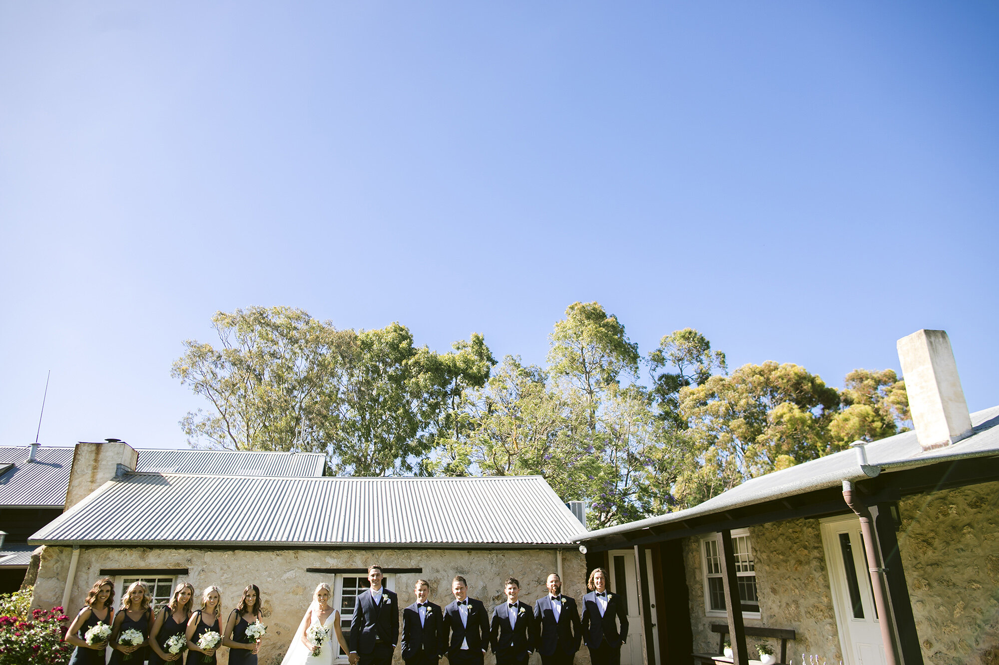 Bridal Party at Old Broadwater Farm