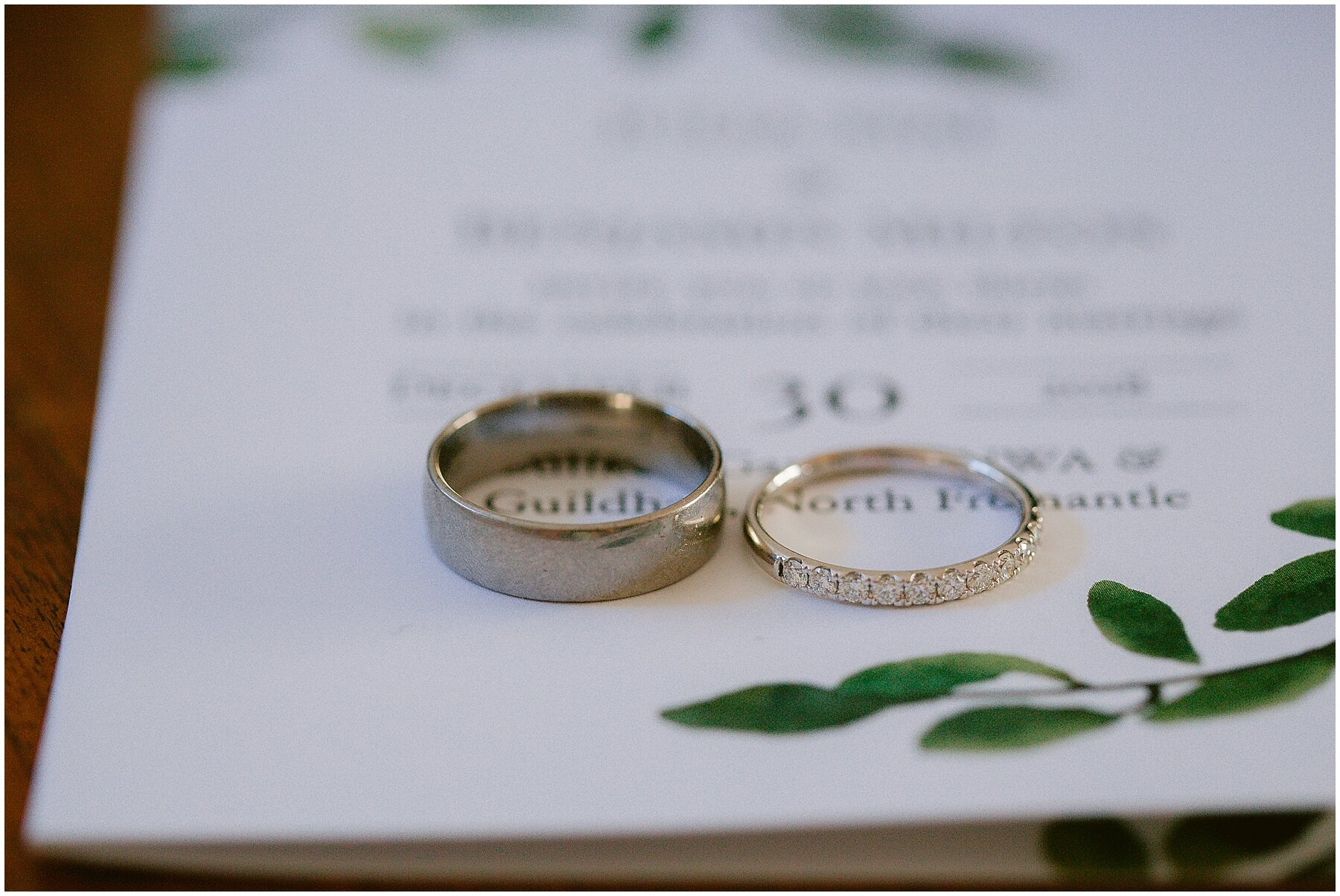 Wedding Rings | Fremantle Wedding Guildhall Event Space
