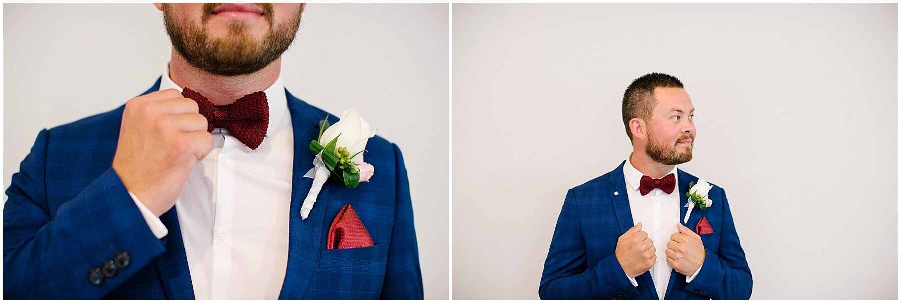 Groom in Politix Suit | Perth Wedding