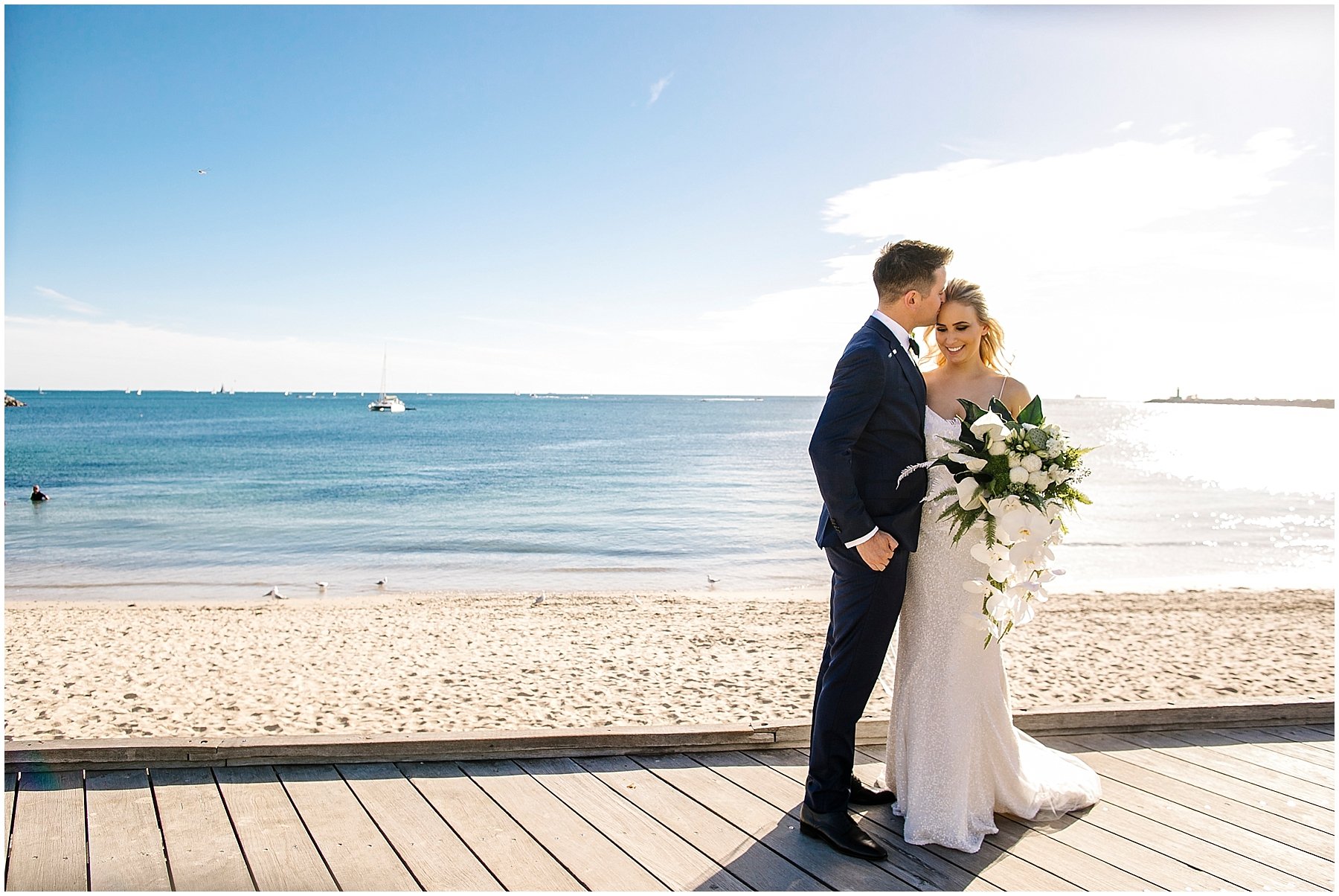 Bathers Beach Wedding Photography