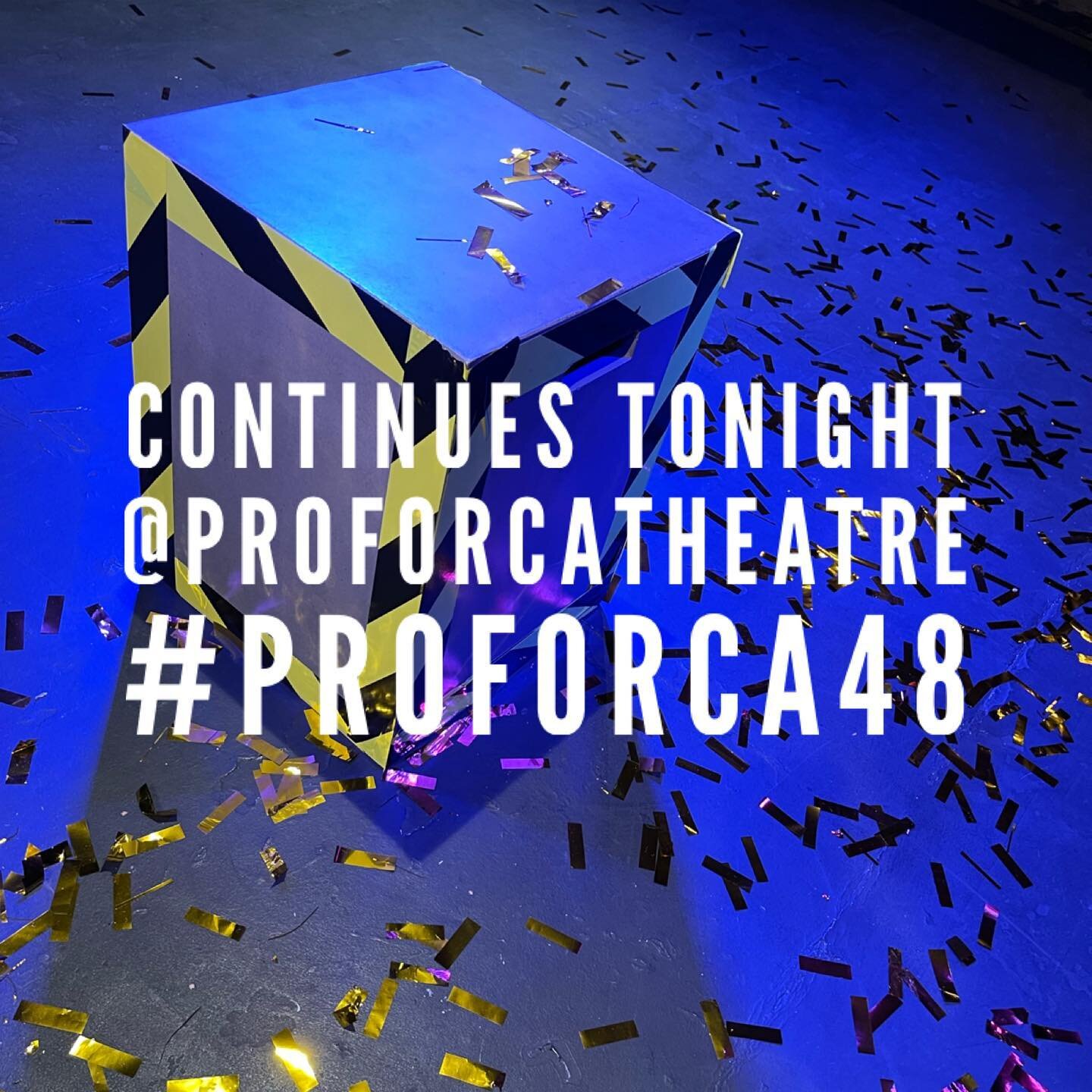 TONIGHT - From Sutton Coldfield to the High Seas, #Proforca48 is a sword fighting, Bobby Dazzling, internet busting blast through time and space created in just 48 Hours.

🔮 Tonight | 7.30 pm
🎟️ app.lineupnow.com/event/forty-ei&hellip;
_
_
_
_
#the