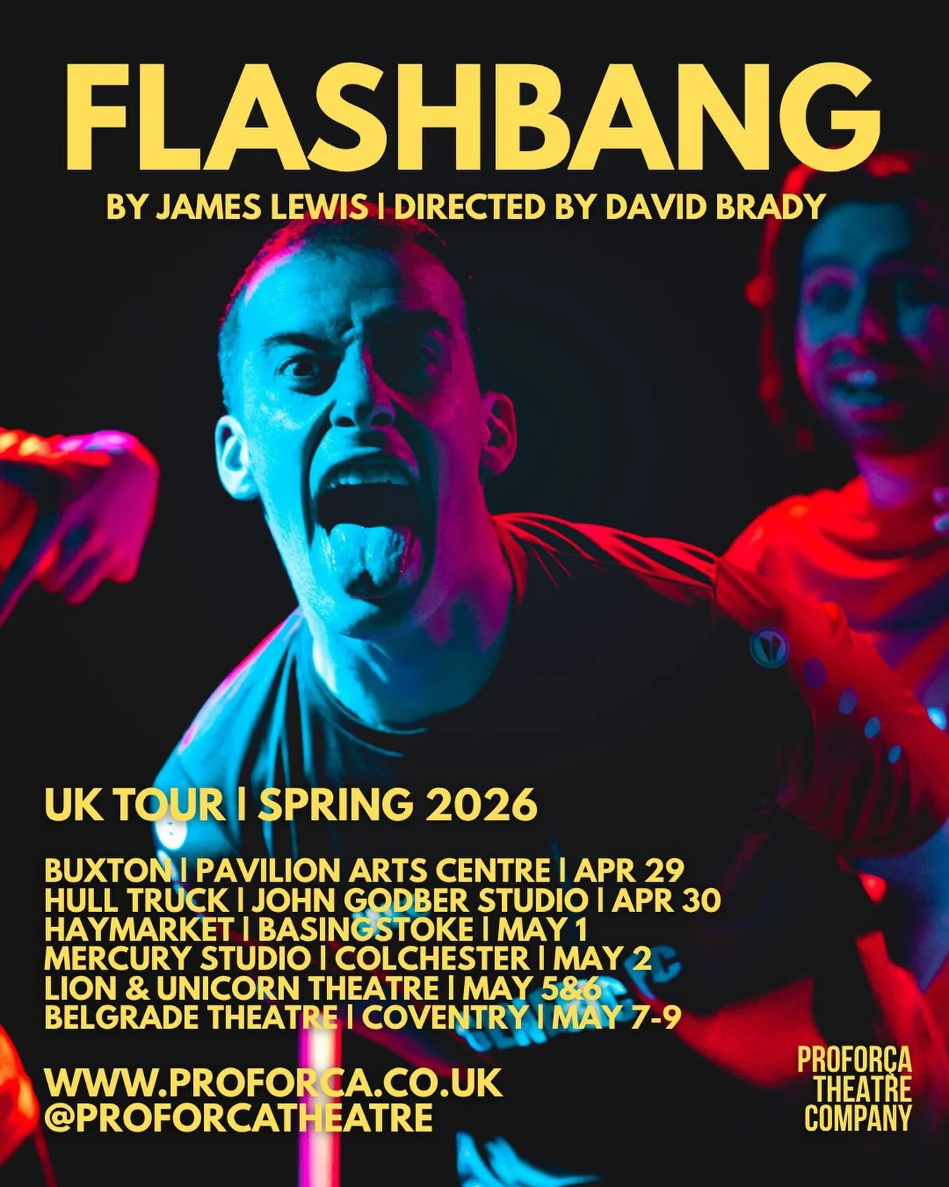 It&rsquo;s almost time.

Last checks. Last notes. Final rehearsals today. 
Everything packed, ready to go - and tonight we&rsquo;ve got a date with our new mate Pablo and our brand new Flashmobile.

TOMORROW NIGHT we&rsquo;re in Buxton.
And then it a