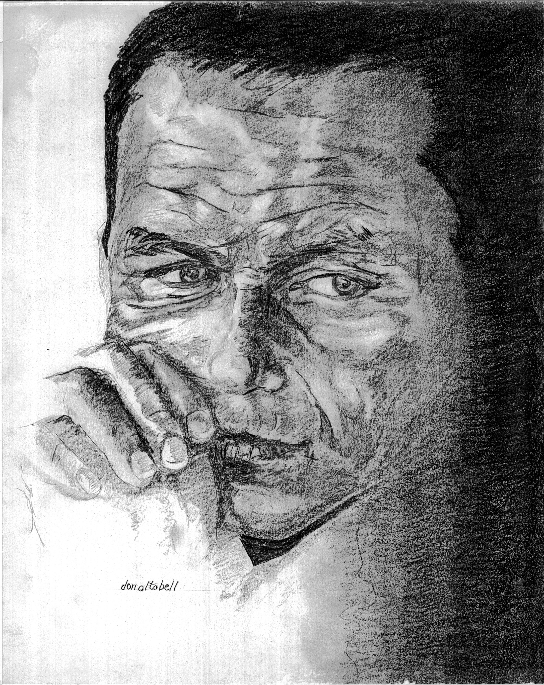 Frank Sinatra by Don Altobell