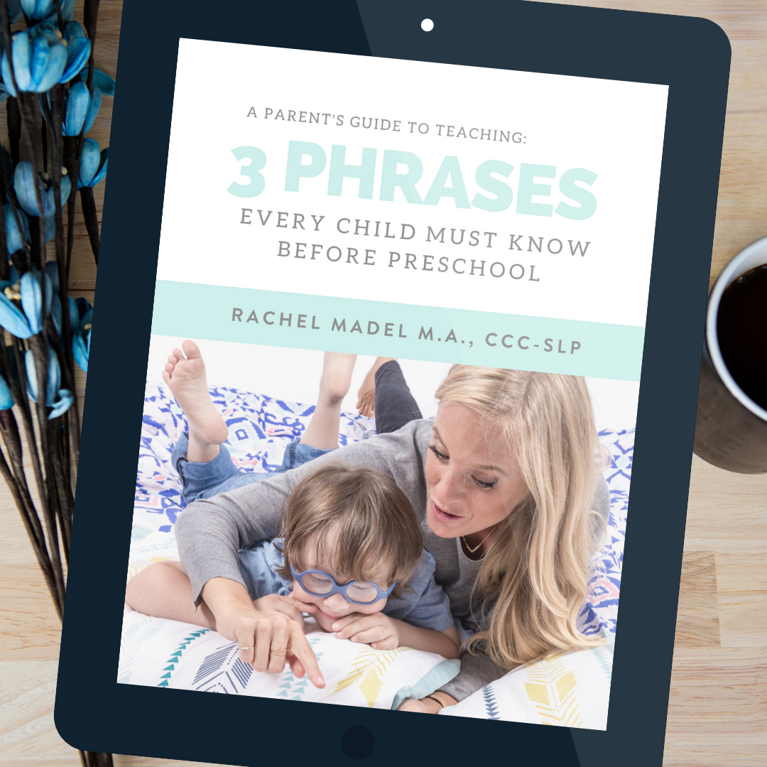 Teaching Guide 3 Phrases Every Child Needs To Know Before Preschool