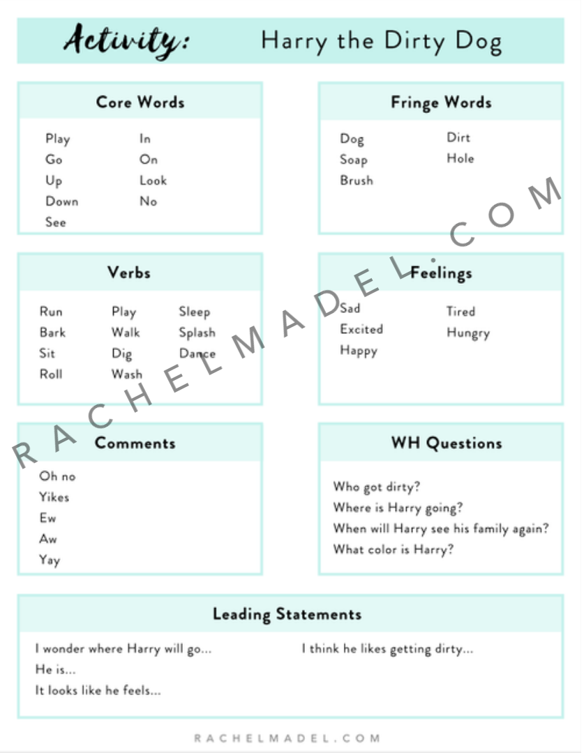 Story-Based Language Lessons Bundle 1 — Rachel Madel Speech Therapy Inc.