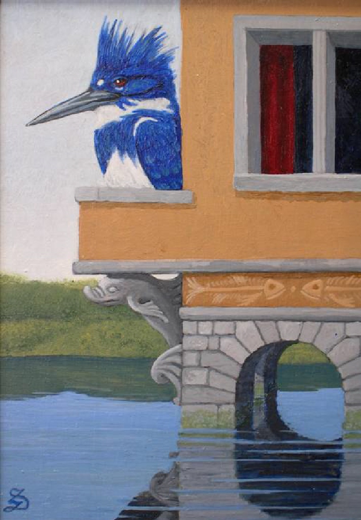 The Kingfisher on His Palace Balcony