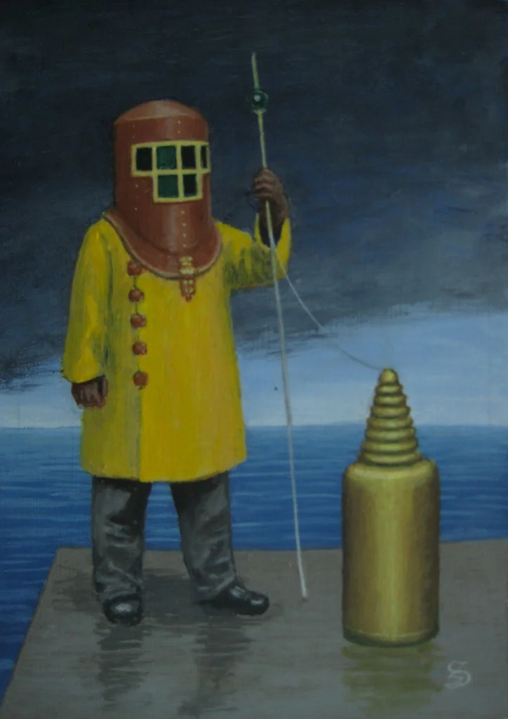 Universal Anxiety Protection Suit, Mk VII (with Leyden Jar)