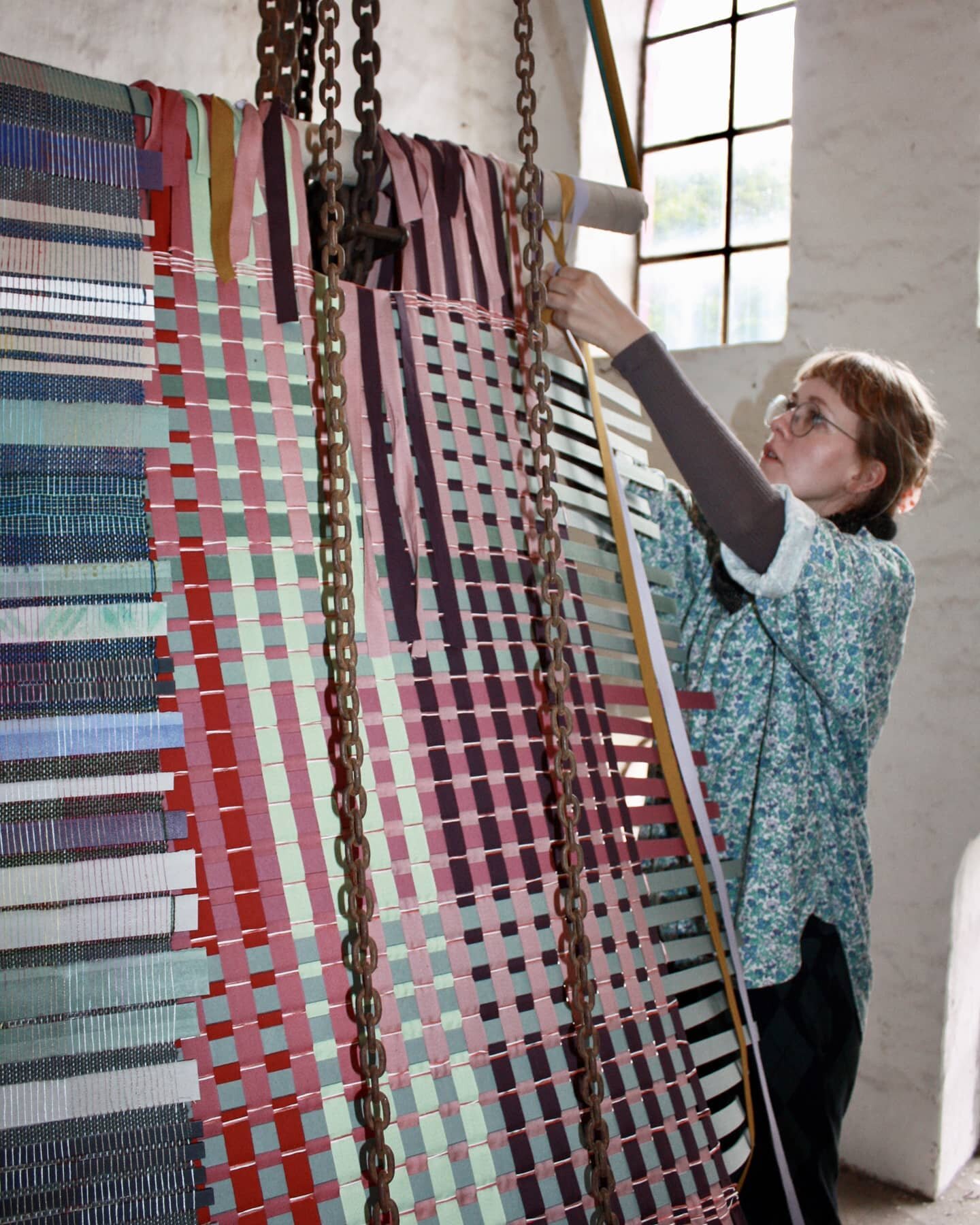 Looking back at this wonderful experience in October! "Lines and Planes" installation with @clare_judith_ in @driftskontoret

Thank you @hellebovbjerg @annettegerlif for making this possible. Thank you Bruunsh&aring;b Gl. Papfabrik. Thank y