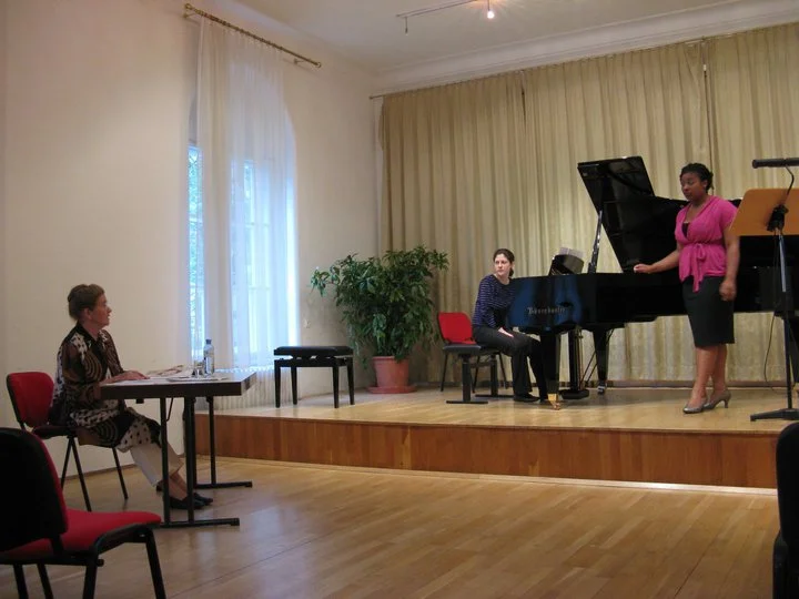 Masterclass with Elly Ameling in Baden, Austria at Franz Schubert Institute with the epic Miriam Leskis at the piano