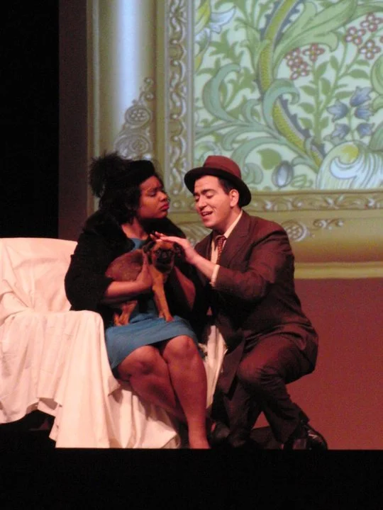 As Marcellina in Le Nozze di Figago with Costas Tsourakis at Opera on the Avalon in Newfoundland, Canada. June 2011