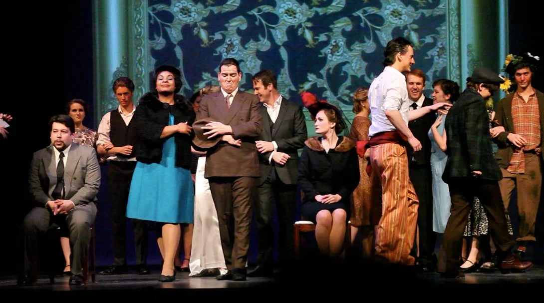 As Marcellina in Le Nozze di Figago with Costas Tsourakis at Opera on the Avalon in Newfoundland, Canada. June 2011