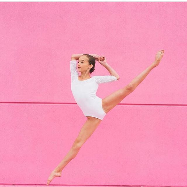Don&rsquo;t wish for it, work for it 🌸✨ stunning shot of Teen Co Touring member @zoski11 
#centerstageutah