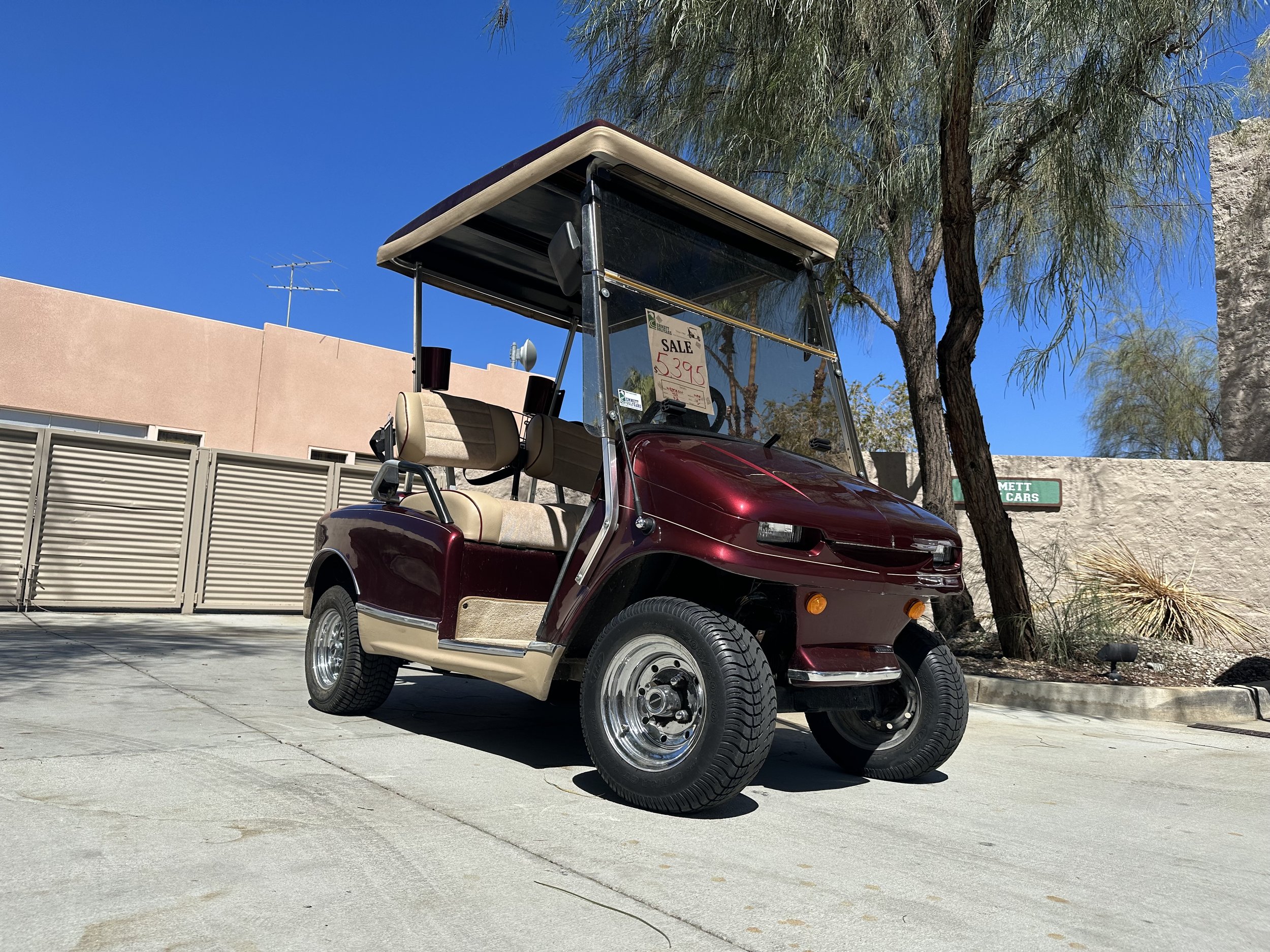 2003 - Club Car DS Gas Golf Cart - Custom Candy Blue *SOLD* – Easy