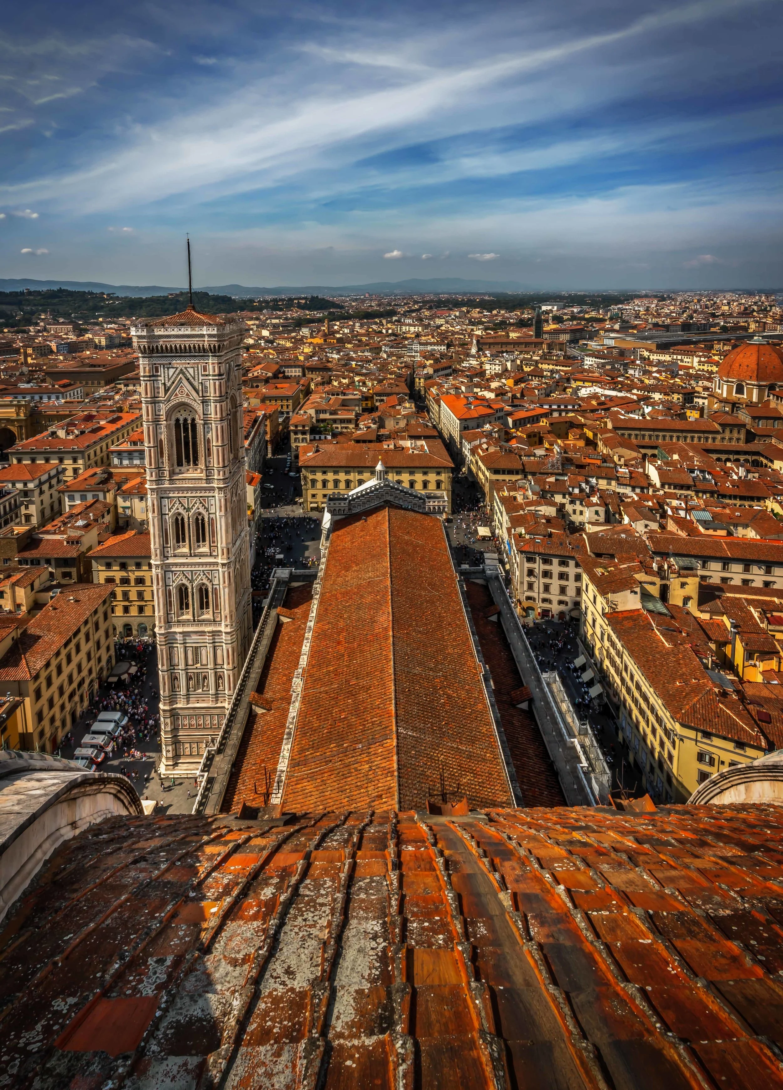 View from the dome of Cattedrale di Santa Maria Del Fiore