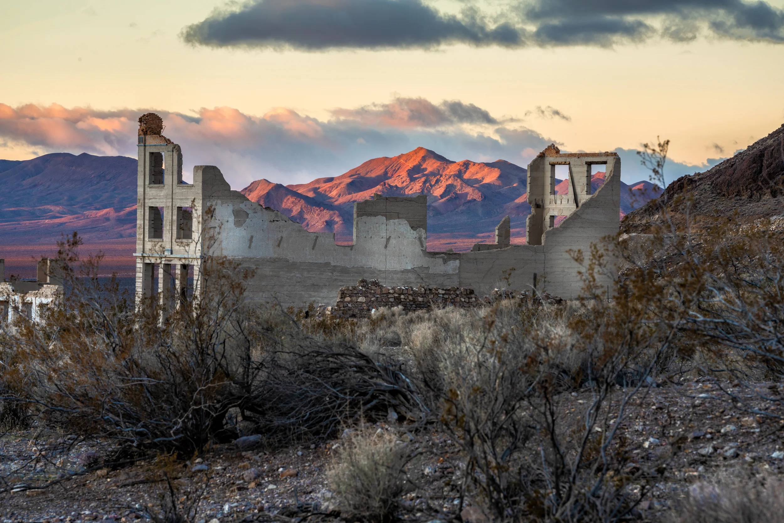 Rhyolite Ghost Town (NV) by Beatty