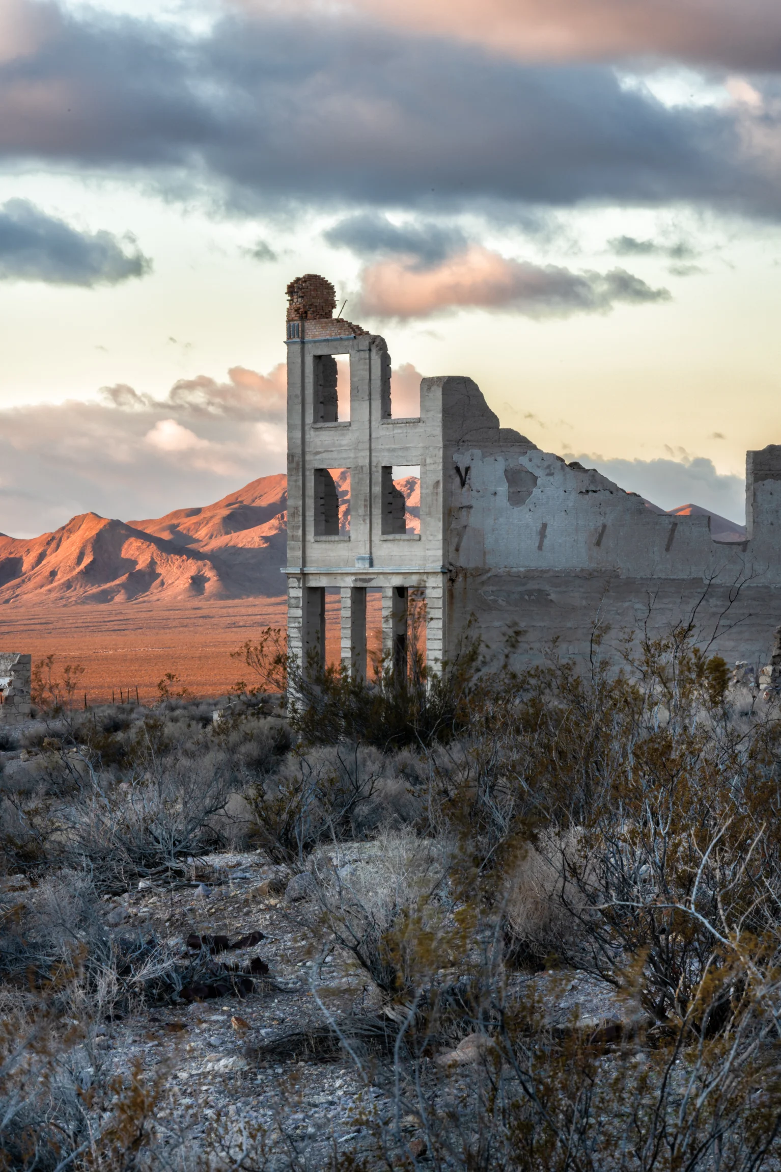 Rhyolite Ghost Town (NV) by Beatty