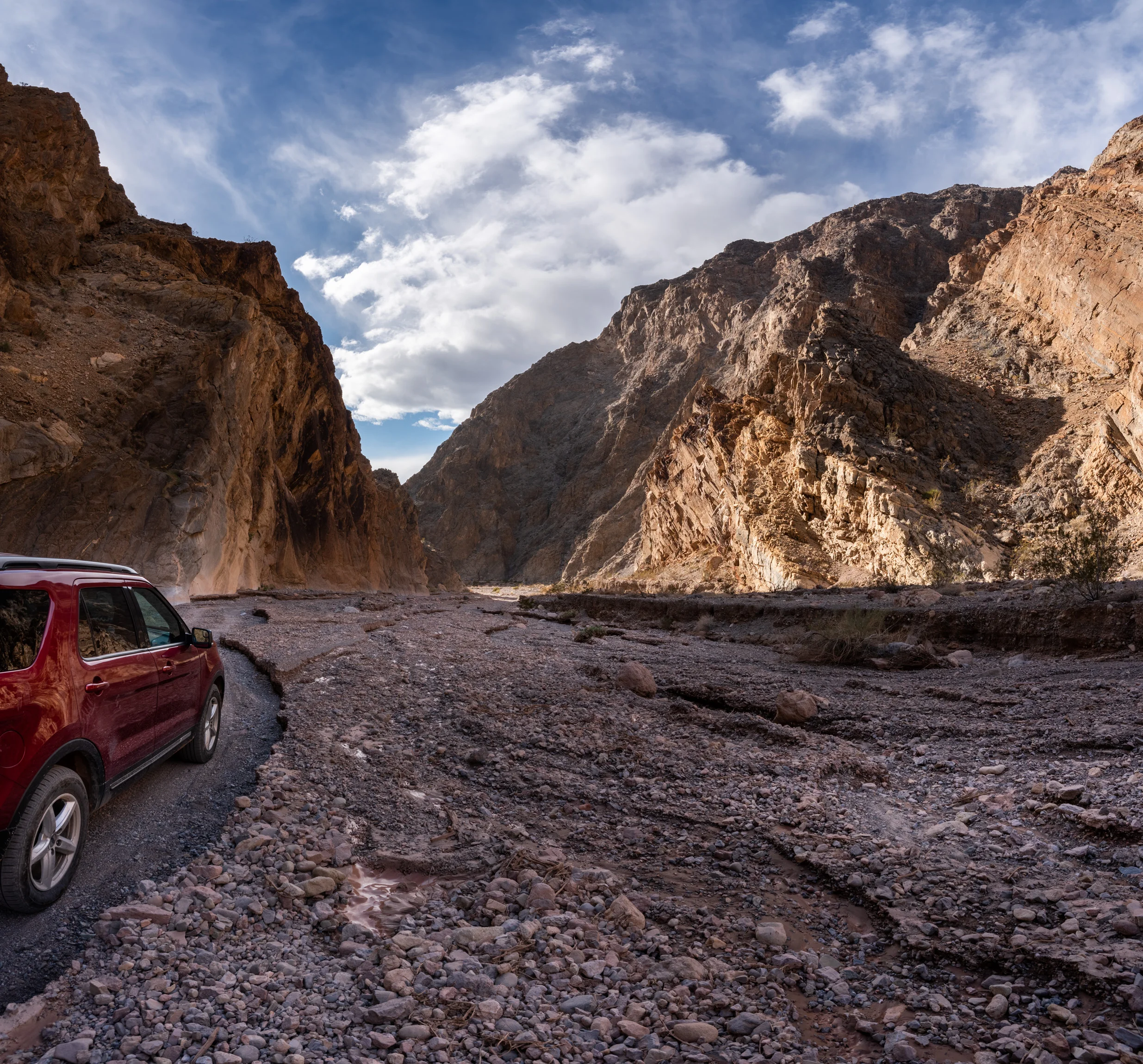 Titus Canyon Road (last 3 miles)