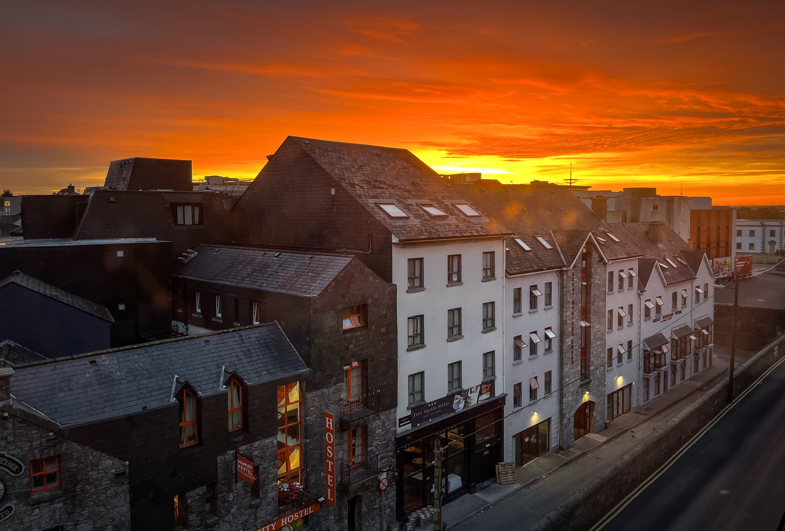 Sunrise in Galway