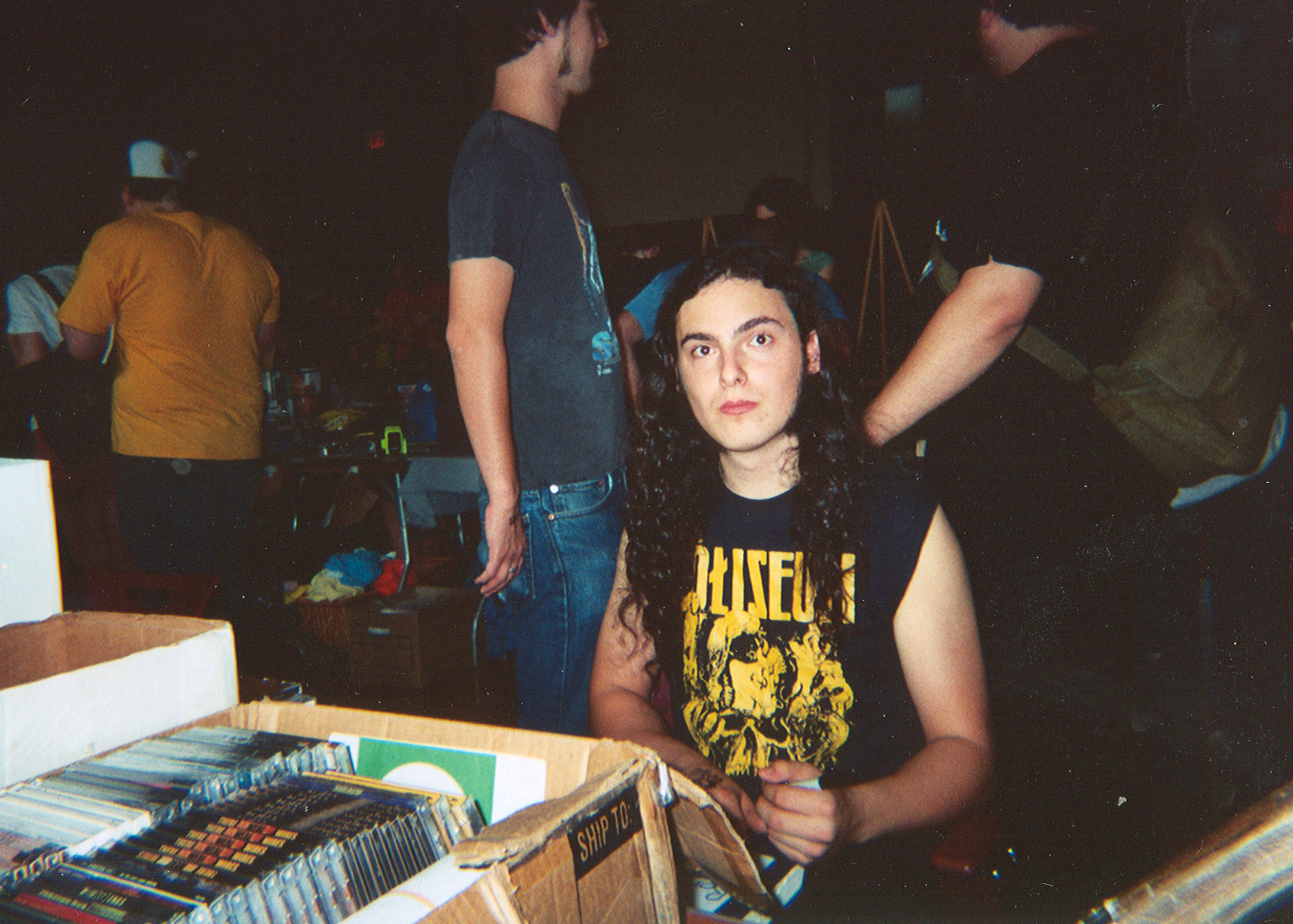 Above: Jonah from Teenage Disco Bloodbath Records